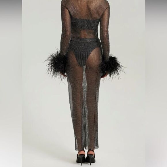 Heiress embellished mesh set - Picture 3 of 6